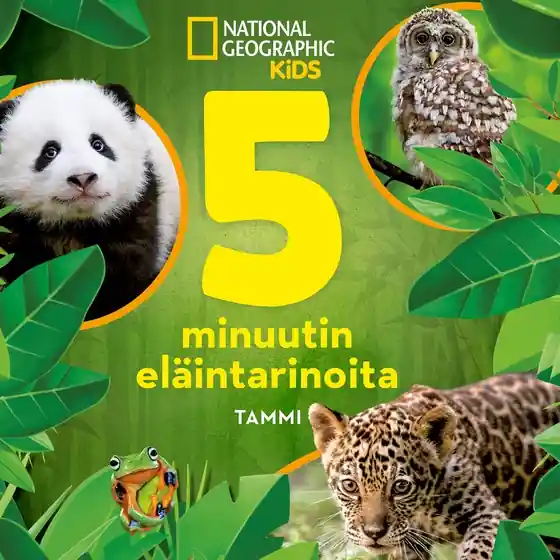 Beställ nu National Geographic. 5 minuutin eläintarinoita (ljudbok) av National Geographic