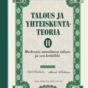 Talous ja yhteiskuntateoria 2 (e-bok) av - Begränsat antal