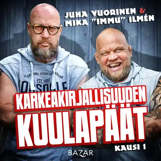 Rabatter Karkeakirjallisuuden kuulapäät K1 (ljudbok) av Mika Ilmén