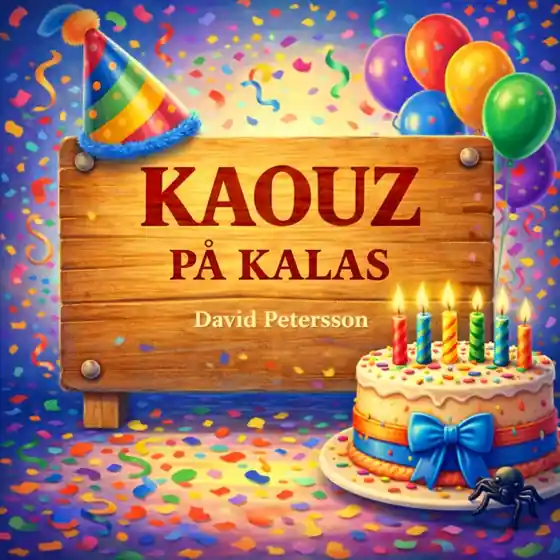 Kaouz på kalas (ljudbok) av David Petersson Reapris