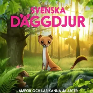 Populär Svenska däggdjur : jämför och lär känna 46 arter (e-bok) av Martin Emtenäs