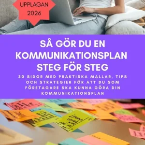Så gör du en kommunikationsplan steg för steg (e-bok) av Anders Lundstedt Nyhet
