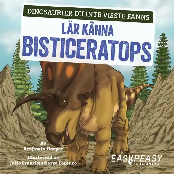 Expressleverans Lär känna Bisticeratops (ljudbok) av Benjamin Harper