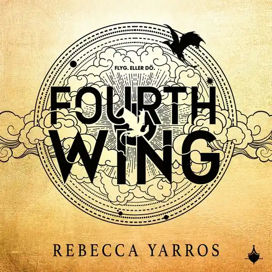 Fourth Wing (svensk utgåva) (ljudbok) av Rebecca Yarros Säker betalning