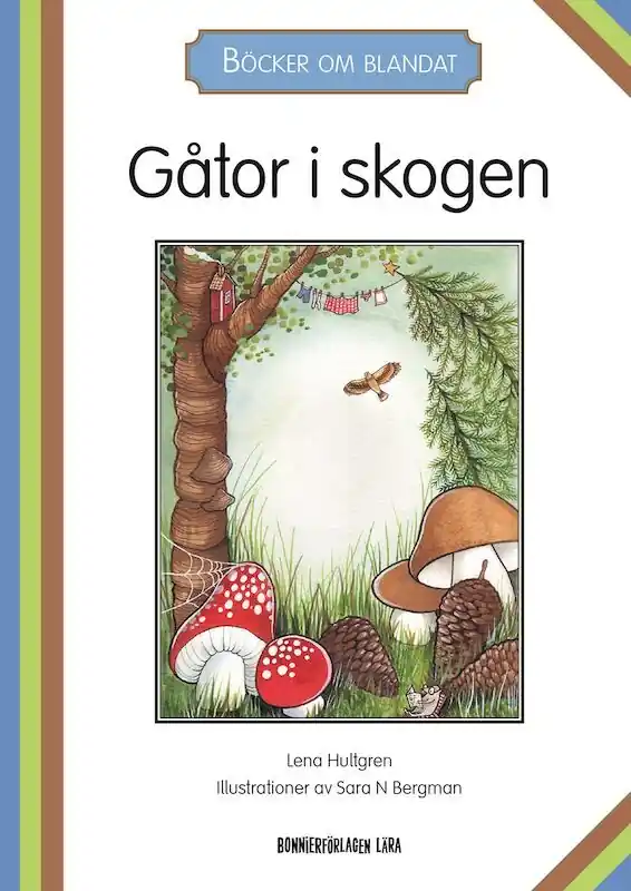 Böcker om blandat - Gåtor i skogen, 5-pack | 1:a upplagan Extra rabatt