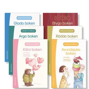 Säker betalning Böcker om känslor bokpaket | 1:a upplagan