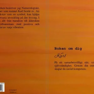 Boken om dig Karl | 0:e upplagan Endast denna vecka
