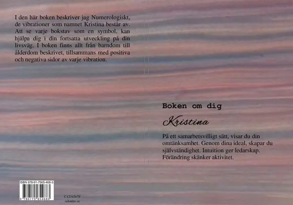 Premium Boken om dig Kristina | 0:e upplagan
