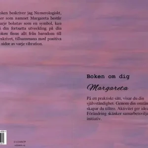 Köp nu Boken om dig Margareta | 0:e upplagan