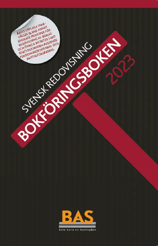 Bokföringsboken 2023 | 9:e upplagan Köp nu