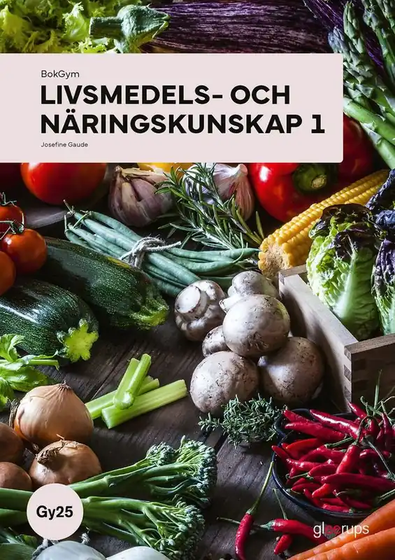 BokGym Livsmedels- och näringskunskap 1, bok, Gy25 | 1:a upplagan Extra rabatt