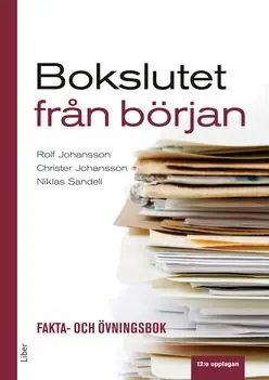 Erbjudande Bokslutet från början, Fakta- och övningsbok | 12:e upplagan