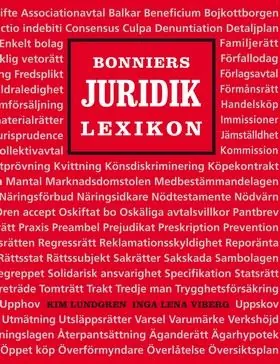 Bonniers Juridiklexikon | 0:e upplagan Kampanjpris