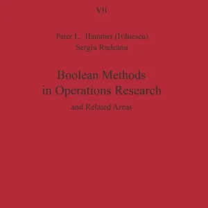 Boolean Methods in Operations Research and Related Areas | 1:a upplagan Bästa pris