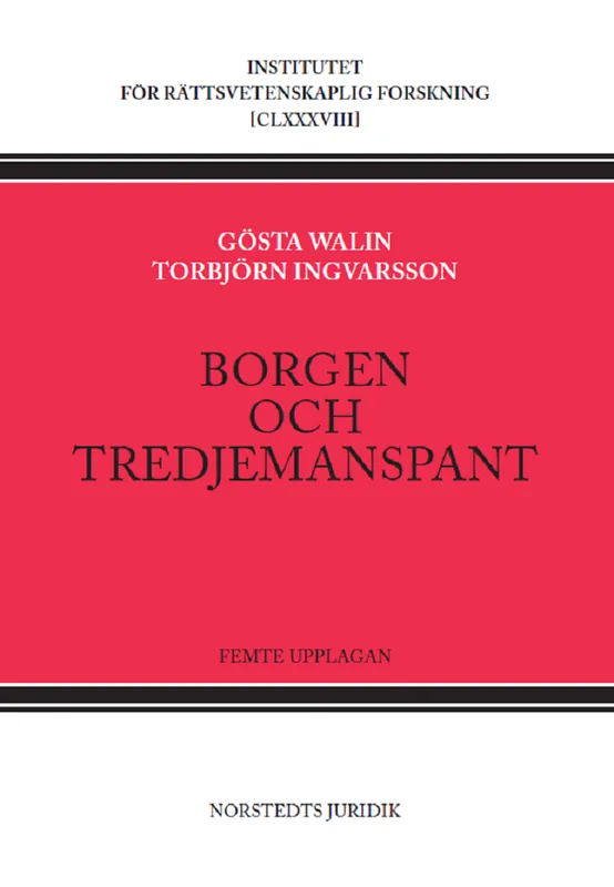 Begränsad tid Borgen och tredjemanspant | 5:e upplagan