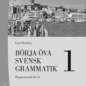 Börja öva svensk grammatik 1 Elevpaket (Bok + digital del) (10-pack) - Basgrammatik för sfi | 2:a upplagan Rabatter