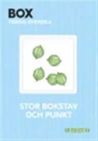 Box - Stor bokstav och punkt | 1:a upplagan Snabb leverans