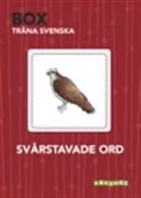 Box - Svårstavade ord | 1:a upplagan Utförsäljning