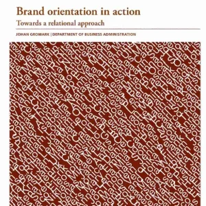 Brand orientation in action | 0:e upplagan Fri frakt