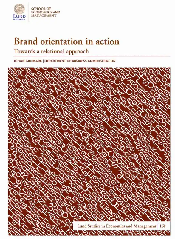 Brand orientation in action | 0:e upplagan Fri frakt