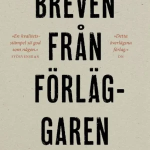 Billig Breven från förläggaren: fem år med förlaget Nirstedt/litteratur | 0:e upplagan