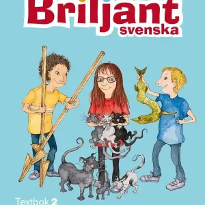 Briljant Svenska Textbok 2 inkl CD | 1:a upplagan Fynd