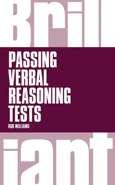 Snabb leverans Brilliant Passing Verbal Reasoning Tests | 0:e upplagan