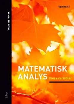 Matematisk analys Flera variabler | 2:a upplagan Outlet