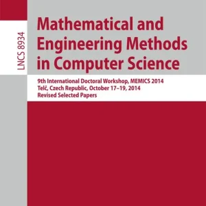 Mathematical and Engineering Methods in Computer Science | 1:a upplagan Nyhet