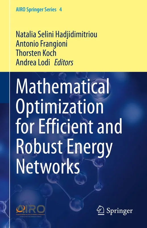 Fri frakt Mathematical Optimization for Efficient and Robust Energy Networks | 1:a upplagan