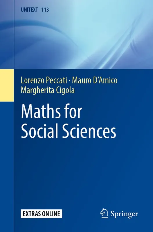 Erbjudande Maths for Social Sciences | 1:a upplagan
