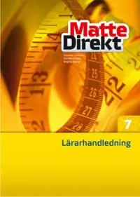 Kundfavorit Matte Direkt 7 Lärarhandledning inkl. cd | 0:e upplagan