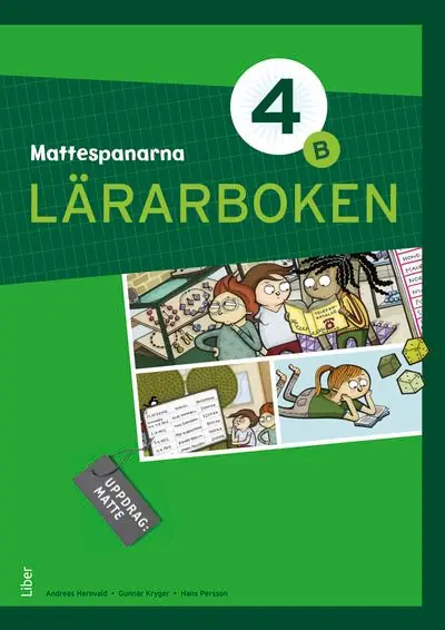 Mattespanarna 4B Lärarboken | 1:a upplagan Expressleverans