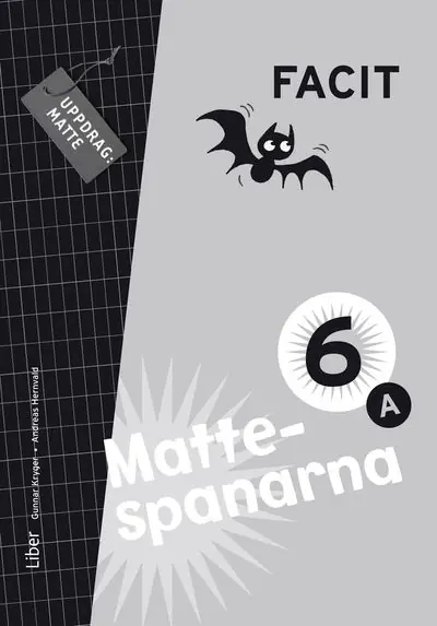 Nyhet Mattespanarna 6A Facit | 1:a upplagan