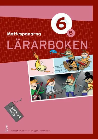 Kampanjpris Mattespanarna 6B Lärarboken | 1:a upplagan