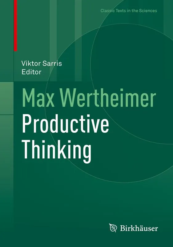 Populärt val Max Wertheimer Productive Thinking | 1:a upplagan