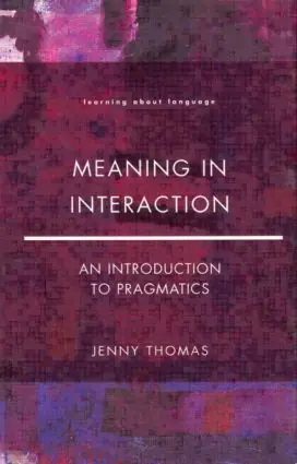 Meaning in Interaction | 0:e upplagan Endast idag