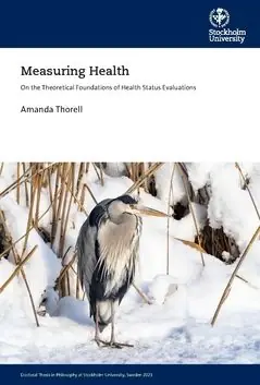 Begränsat antal Measuring Health : On the Theoretical Foundations of Health Status Evaluations | 0:e upplagan
