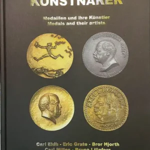 Nyhet Medaljer och konstnärer - Carl Eldh - Eric Grate - Bror Hjorth - Carl Milles - Bruno Liljefors | 1:a upplagan