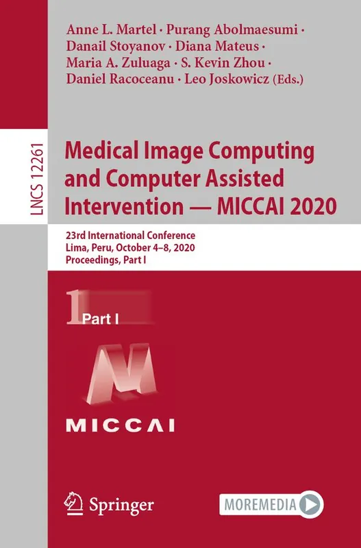 risnedsättning Medical Image Computing and Computer Assisted Intervention – MICCAI 2020 | 1:a upplagan