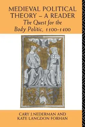 Handla nu Medieval Political Theory: A Reader | 1:a upplagan