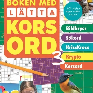 Megastora boken med lätta korsord 3 | 0:e upplagan Utförsäljning