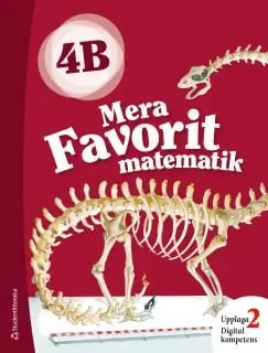 Mera Favorit matematik 4B Elevpaket - Digitalt + Tryckt | 2:a upplagan Nyhet