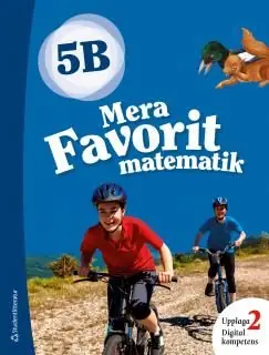 Fri frakt Mera Favorit matematik 5B Elevpaket - Digitalt + Tryckt | 2:a upplagan