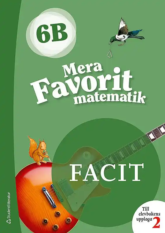 Mera Favorit matematik 6BFacit 5-pack | 1:a upplagan Begränsad tid