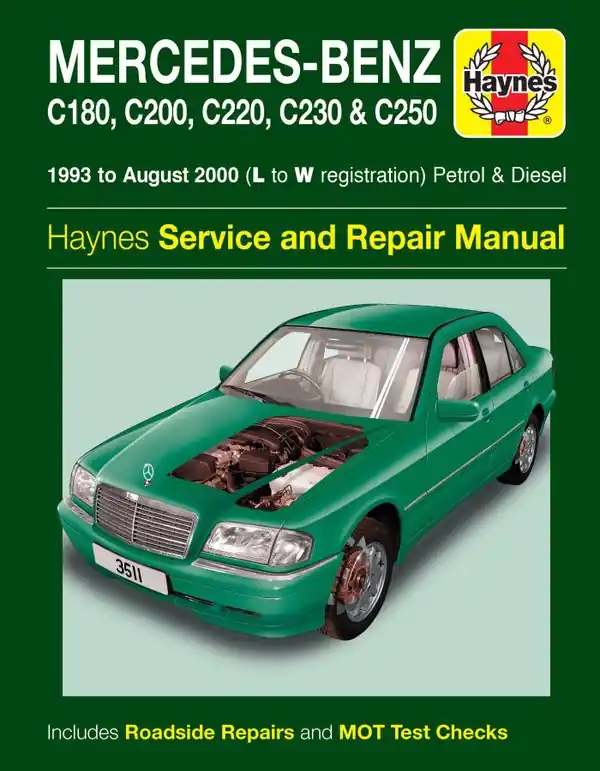 Mercedes-Benz C-Class Petrol & Diesel (93 - Aug 00) Haynes Repair Manual | 0:e upplagan Trygg betalning