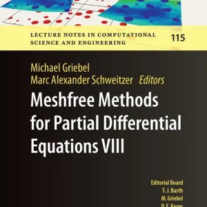 Utförsäljning Meshfree Methods for Partial Differential Equations VIII | 1:a upplagan