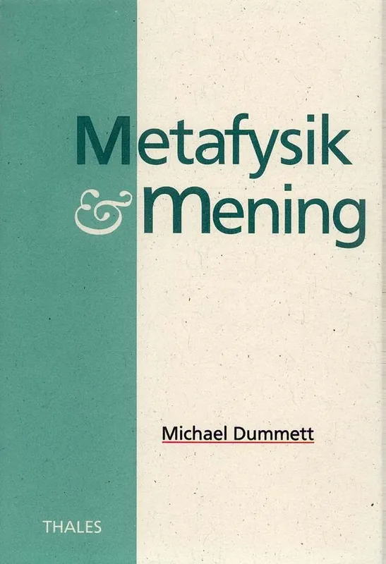 Metafysik & mening | 1:a upplagan Billig