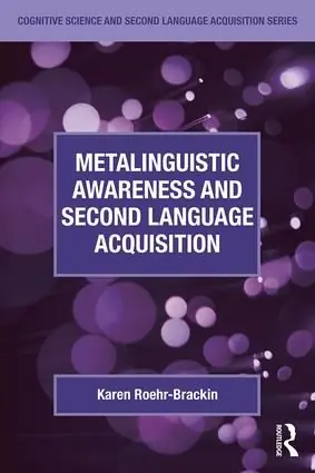 Metalinguistic Awareness and Second Language Acquisition | 1:a upplagan Rabatter