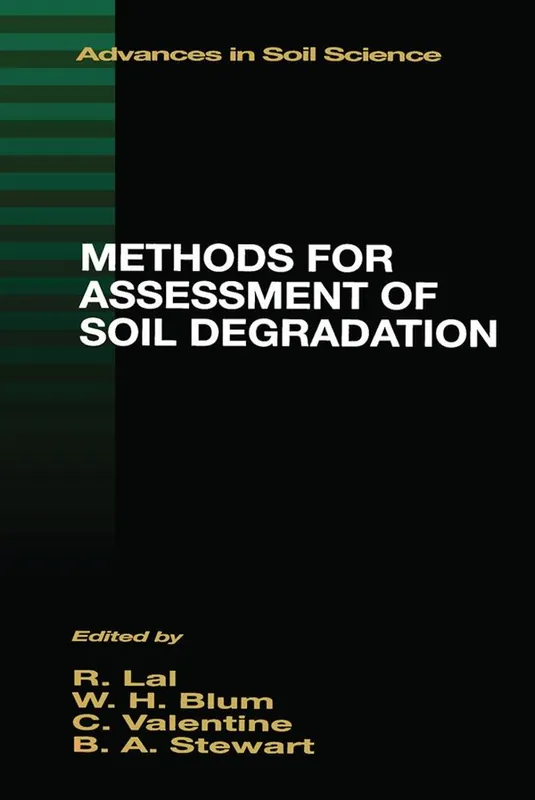 Methods for Assessment of Soil Degradation | 1:a upplagan Kundfavorit